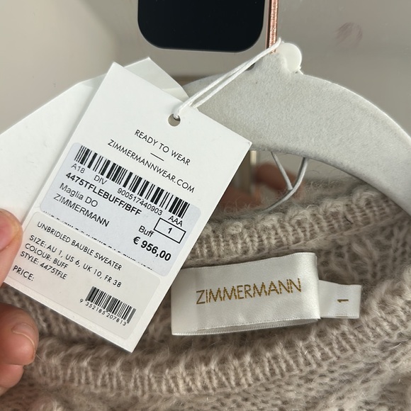 Zimmermann Unbridled Bauble Sweater NWT - Picture 8 of 11